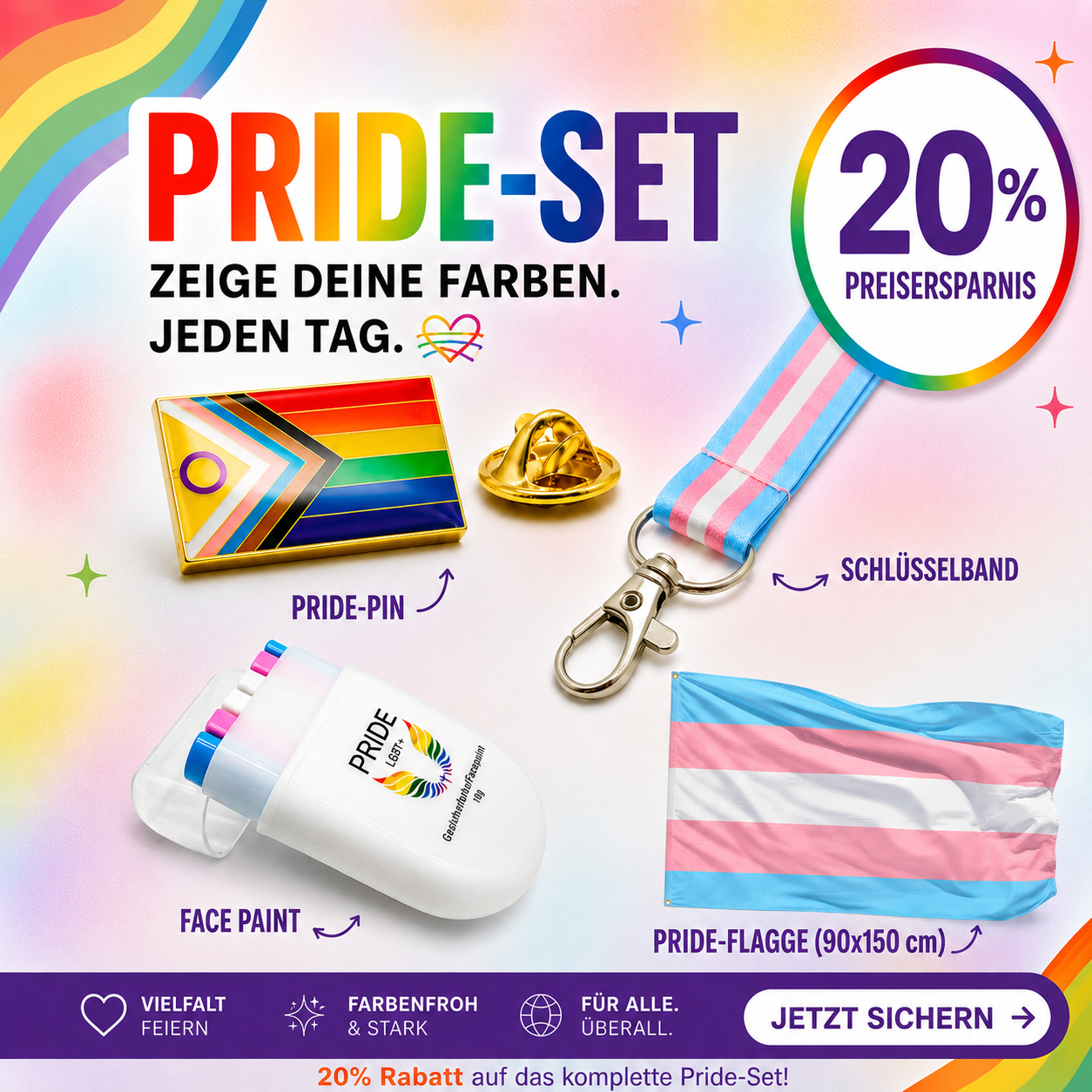 CSD Pride Set - 20% Rabatt!
