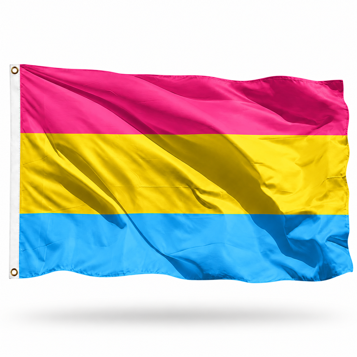 Pansexuelle Flagge (90x150 cm - Pink/Gelb/Blau)