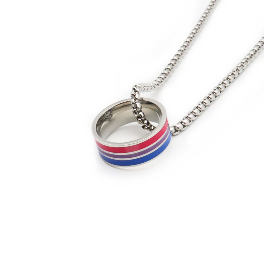 Pride Ring-Kette (Bisexuell)