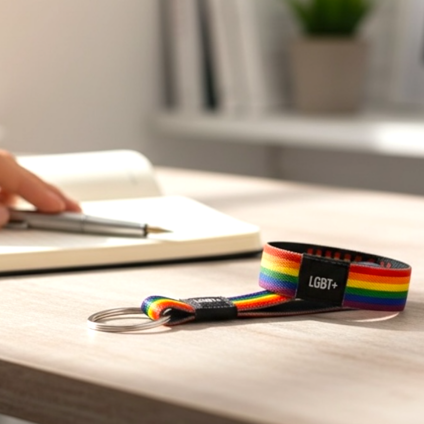 LGBT+ Spar-Set - Armband + Schlüsselanhänger