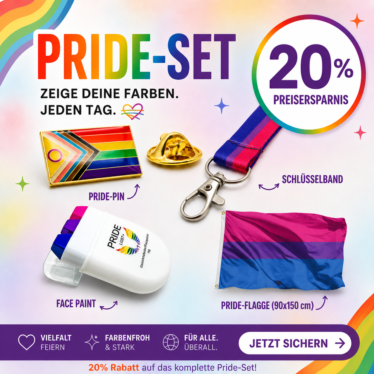 CSD Pride Set - 20% Rabatt!