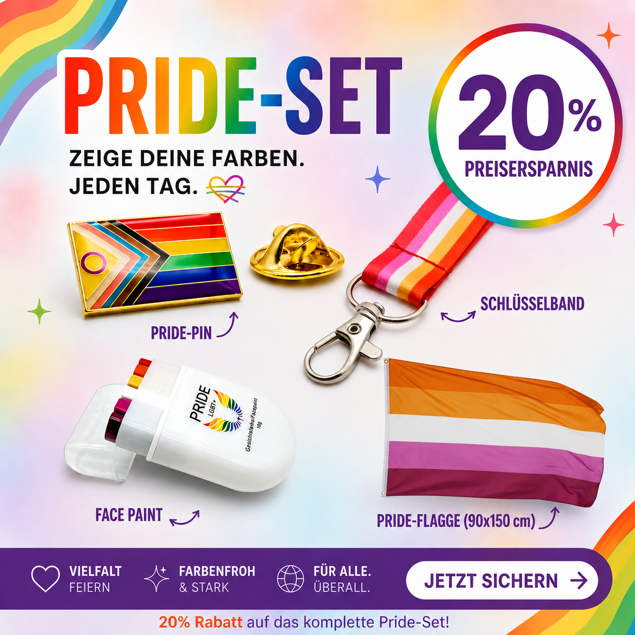 CSD Pride Set - 20% Rabatt!
