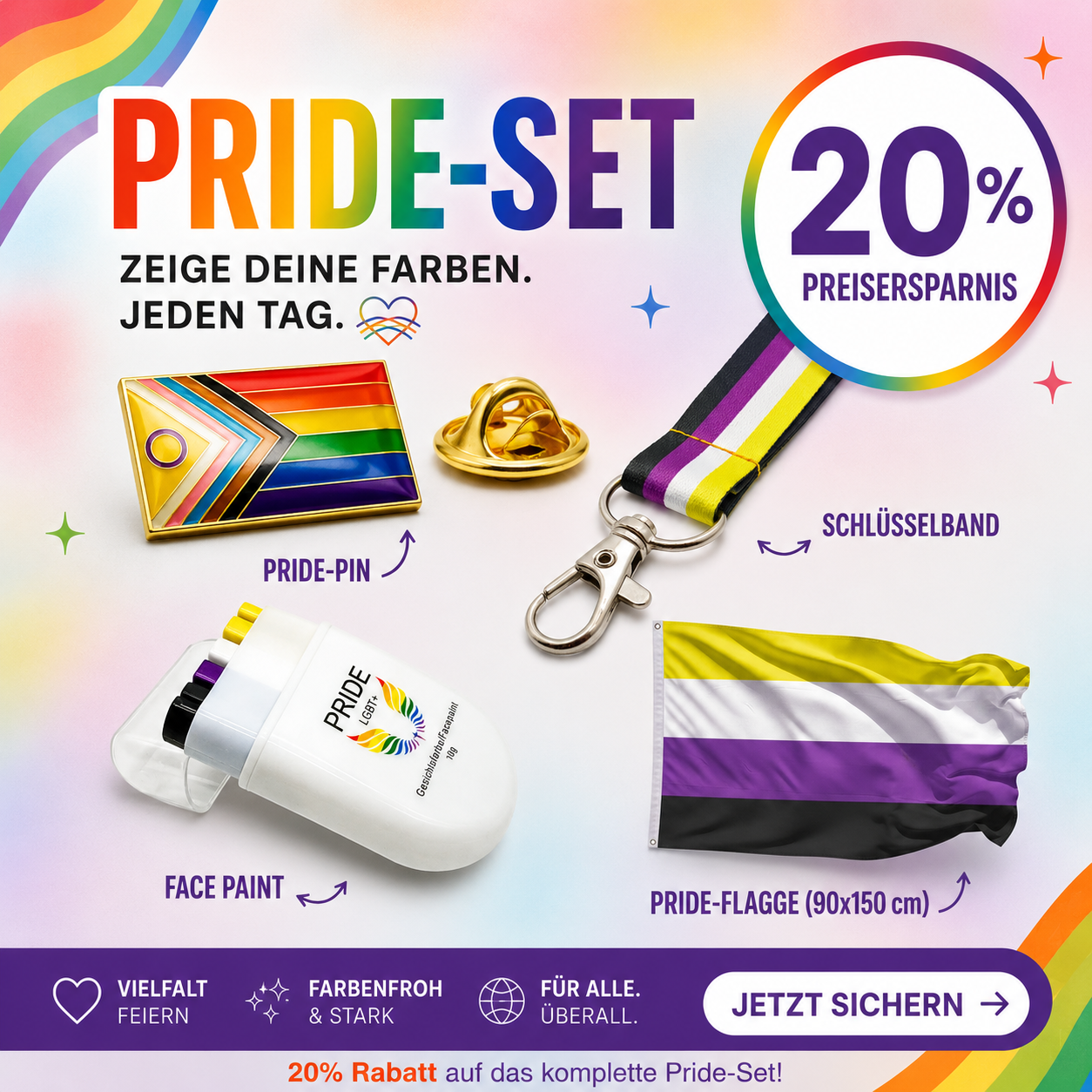 CSD Pride Set - 20% Rabatt!