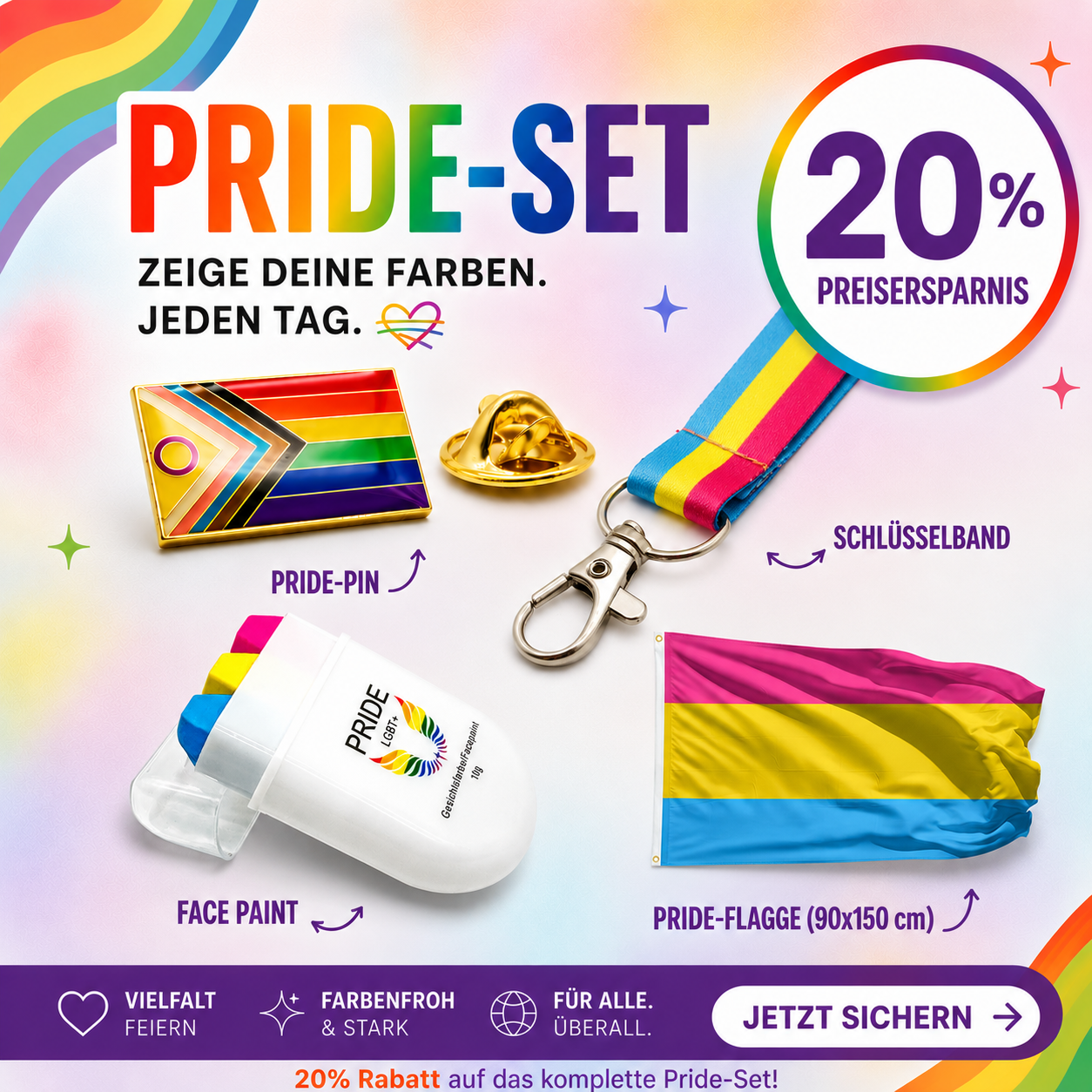 CSD Pride Set - 20% Rabatt!