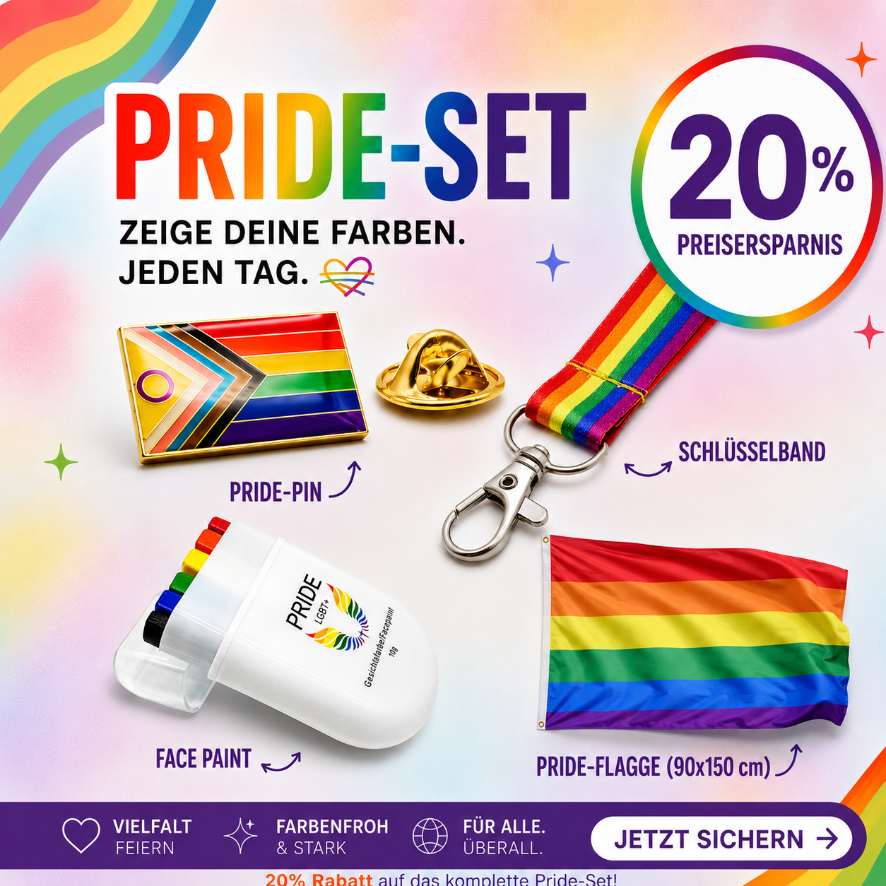 CSD Pride Set - 20% Rabatt!
