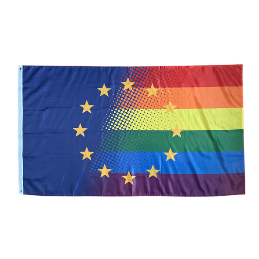 Euro-Pride Flagge 90x150 cm