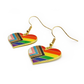 Progress Pride Ohrringe (Herz)