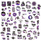 LGBTQ Sticker Set (Asexuell)