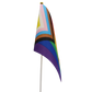 Pride-Minifähnchen (Progress Pride)