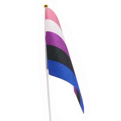 Pride-Minifähnchen (Genderfluid)