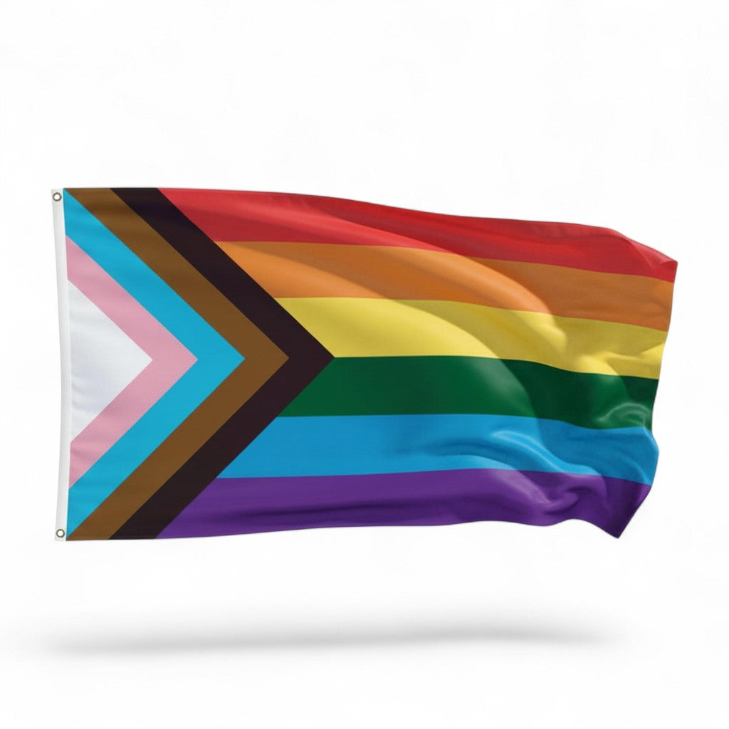 Progress Pride Flagge (90x150 cm)