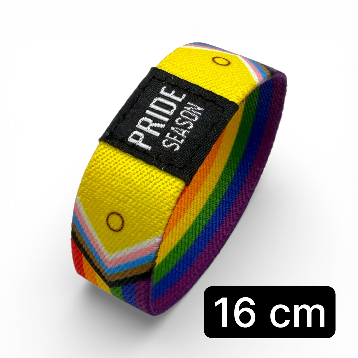 2-in-1 Progress Pride Rainbow Armband (DUO)
