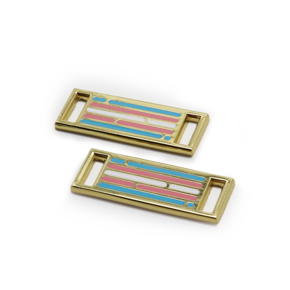 Diversity Schnürsenkel Badges - Stil: Transsexuell