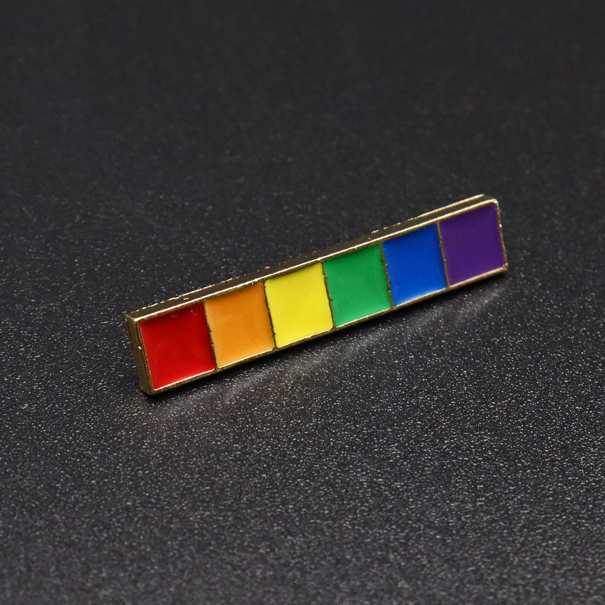Akachafactory Rainbow Polyamory Pin – Anstecknadel 2,2 X 1,6 Cm Mit Schmetterlingsverschluss